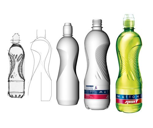Jan Čapek, Bottle Design for Mattoni, 2006